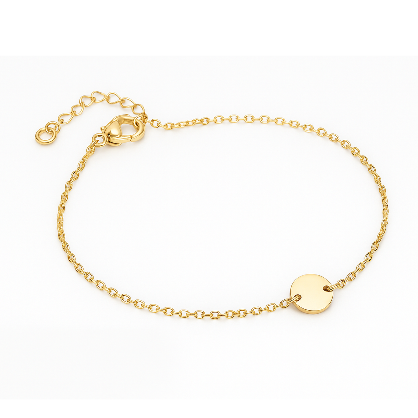 Initial Armband Zierlich mit Gravur