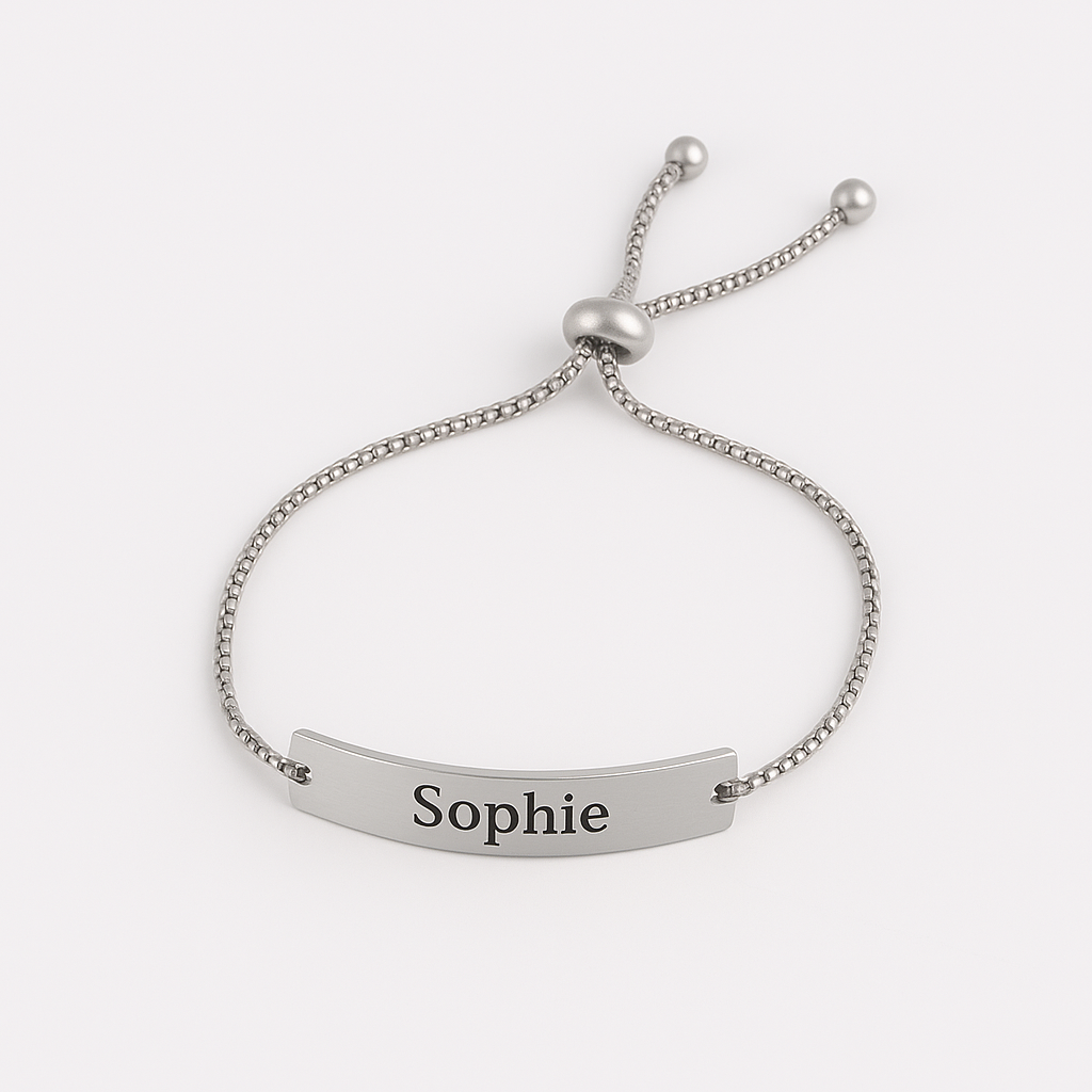 Personalisiertes Armband mit Gravur (1 Stück)