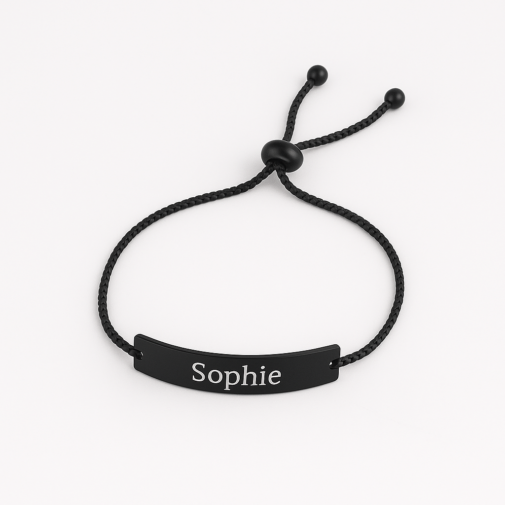 Personalisiertes Armband mit Gravur (1 Stück)