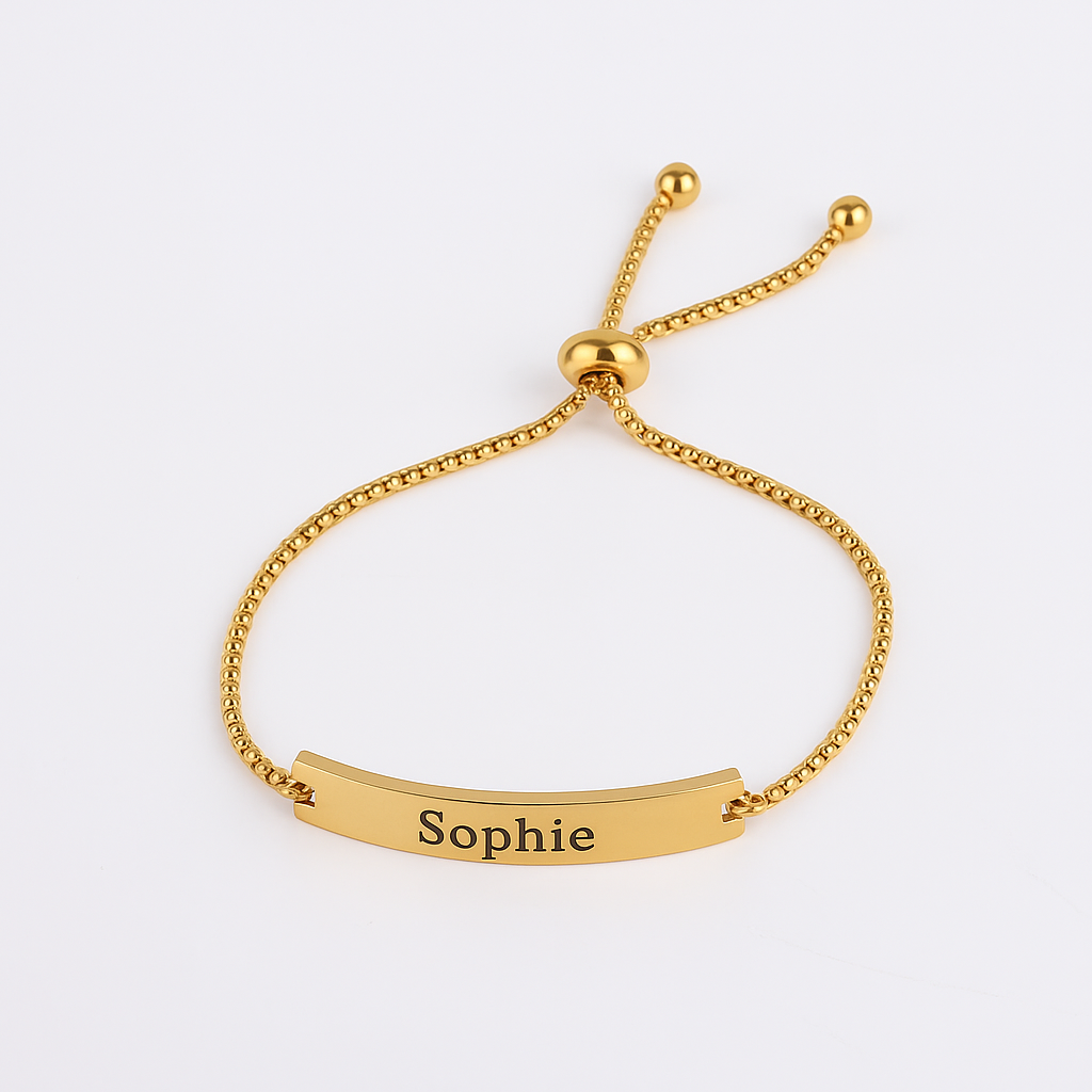 Personalisiertes Armband mit Gravur (1 Stück)